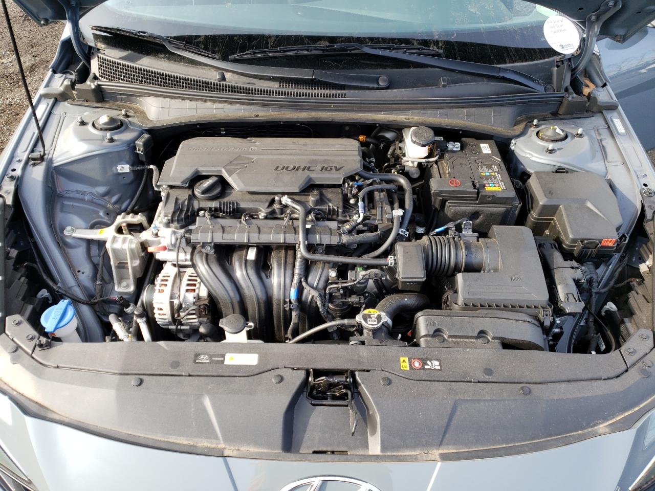 2022 Hyundai Elantra Sel VIN: KMHLS4AG8NU370490 Lot: 83910154
