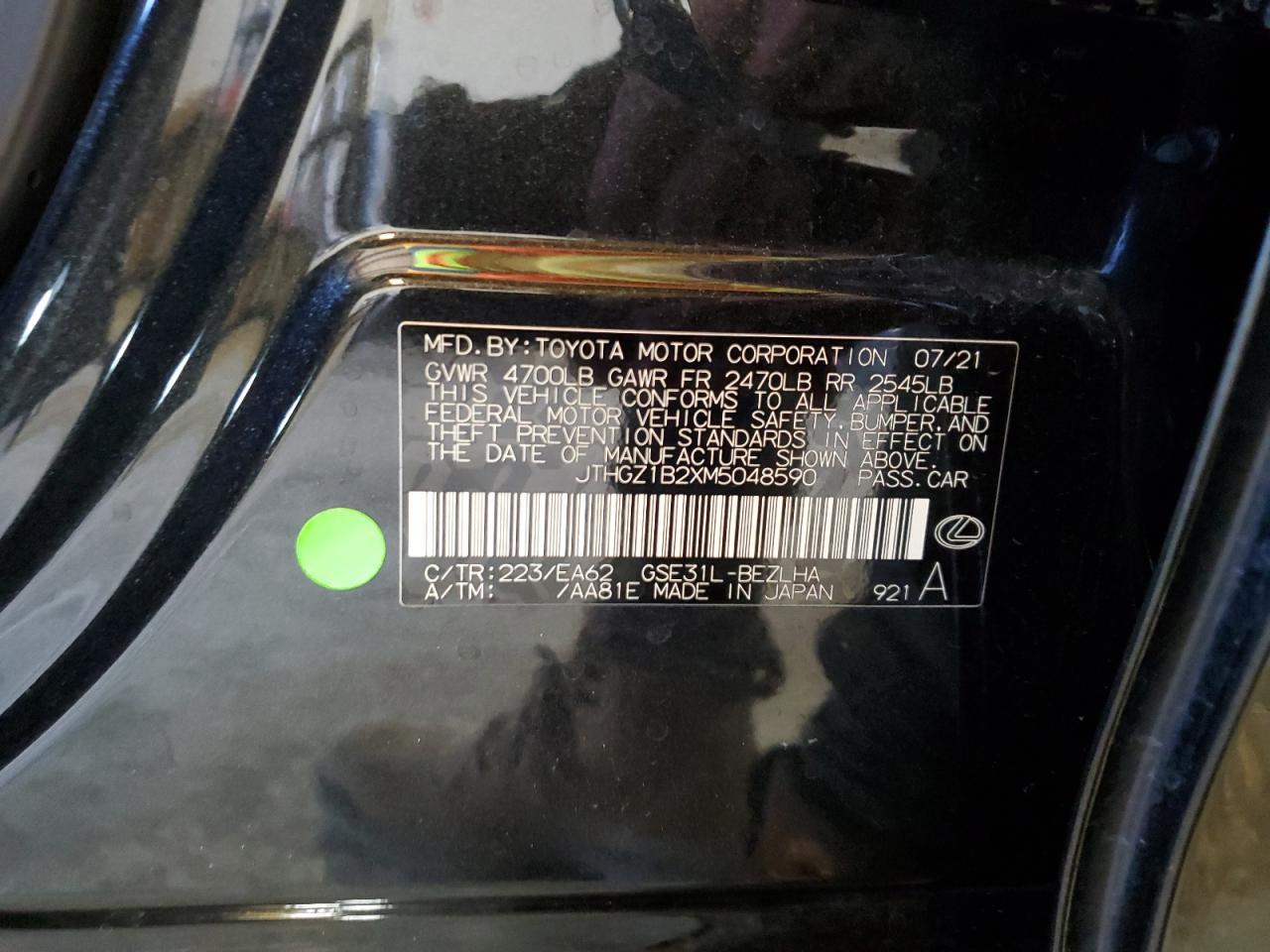 2021 Lexus IS - Image 12