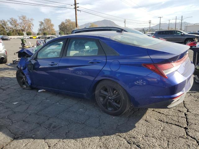  HYUNDAI ELANTRA 2021 Blue