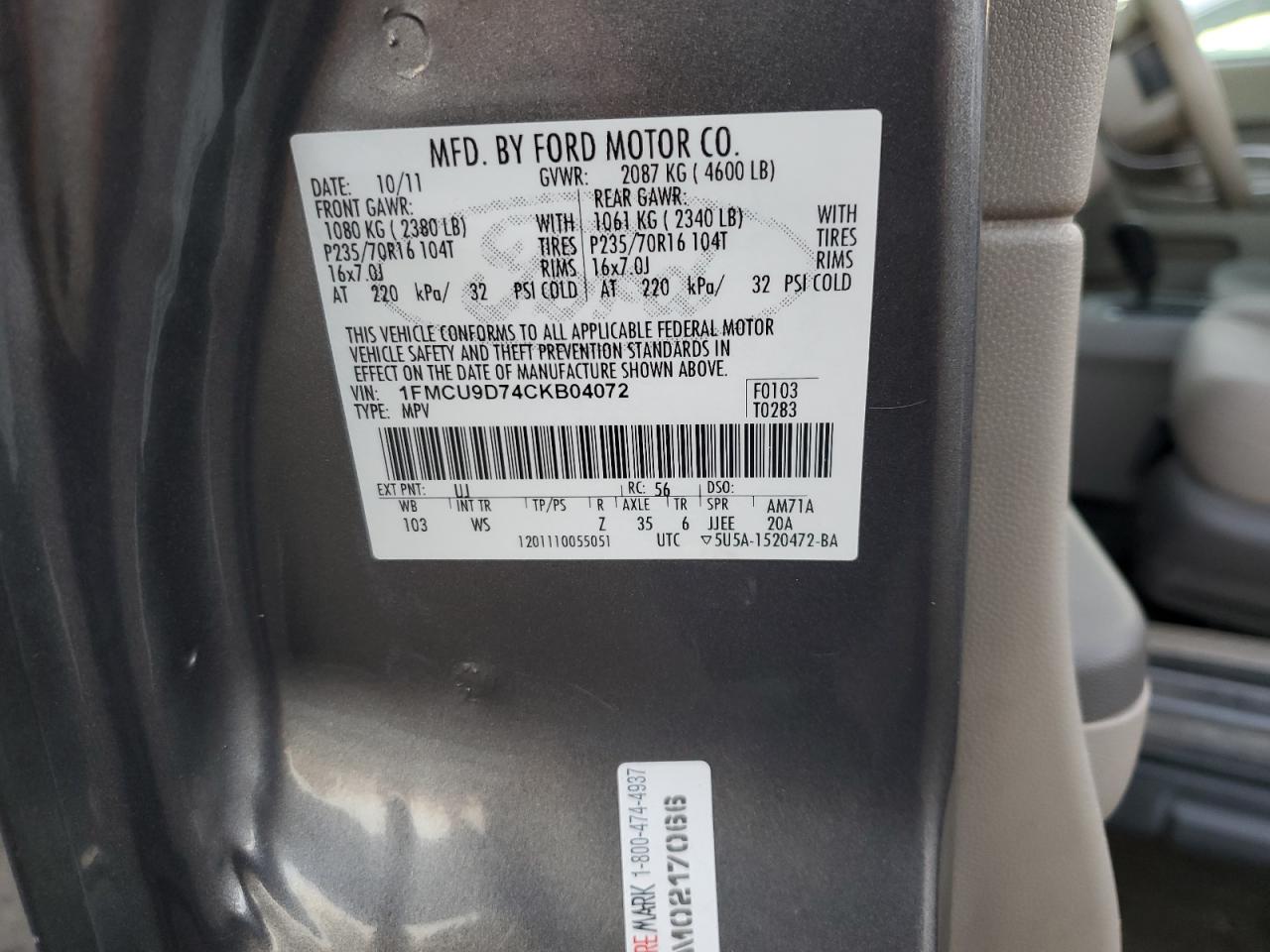 2012 Ford Escape - Image 13