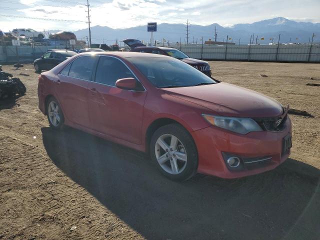  TOYOTA CAMRY 2014 Red