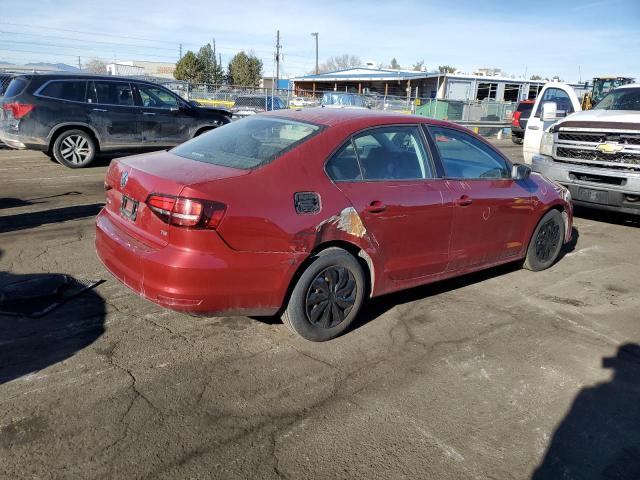 Sedans VOLKSWAGEN JETTA 2016 Czerwony