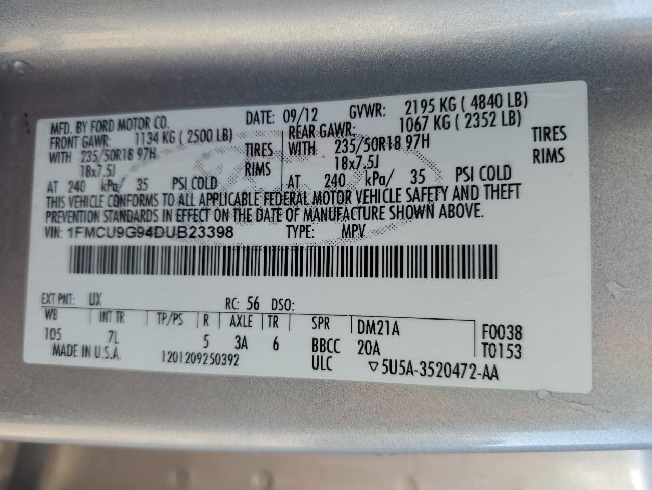 2013 Ford Escape - Image 14