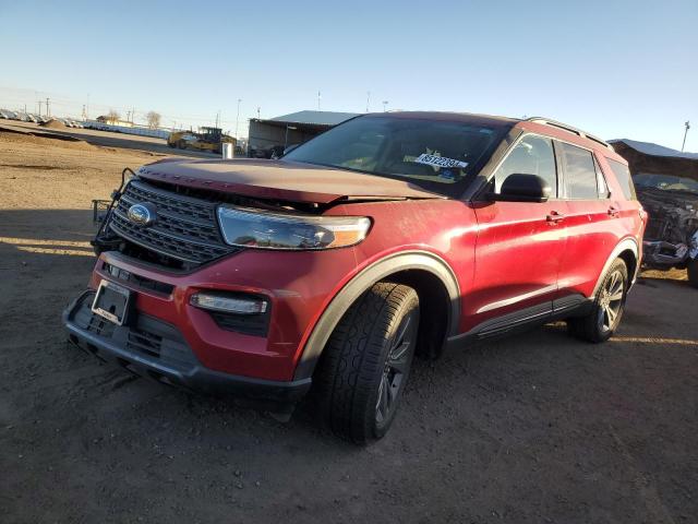  FORD EXPLORER 2021 Красный