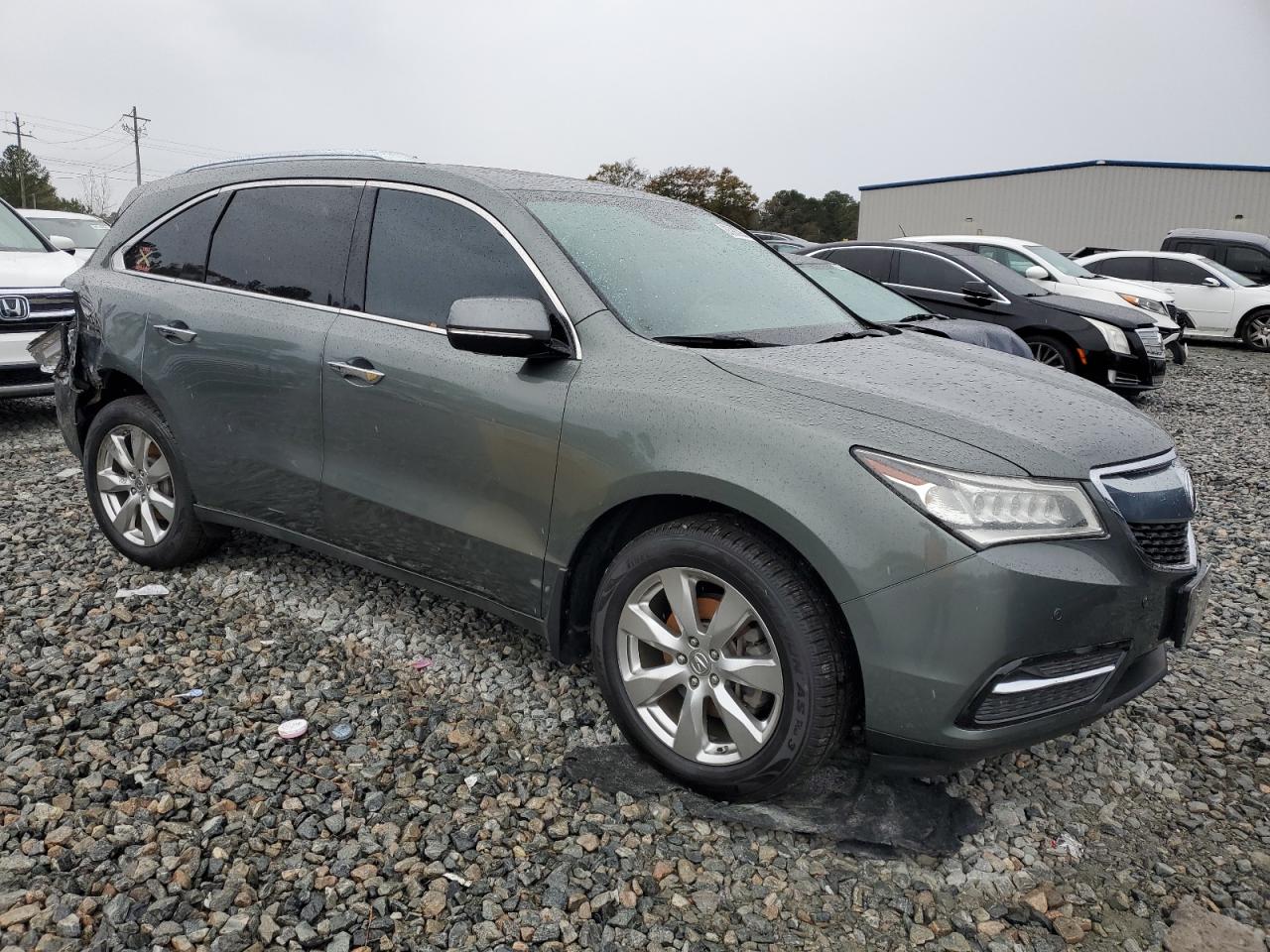 VIN 5FRYD3H98GB016811 2016 ACURA MDX no.4