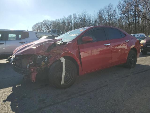  TOYOTA COROLLA 2016 Red