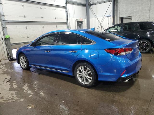  HYUNDAI SONATA 2018 Синий