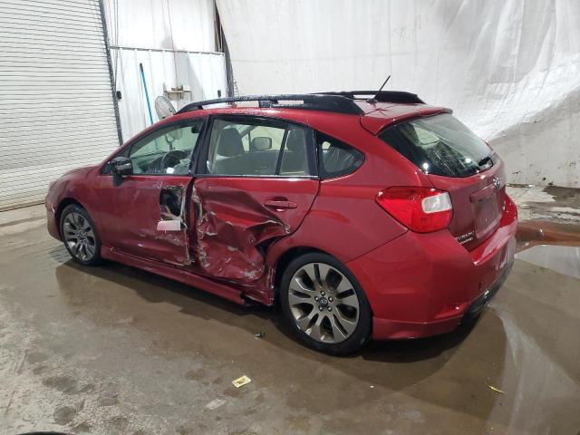  SUBARU IMPREZA 2016 Burgundy