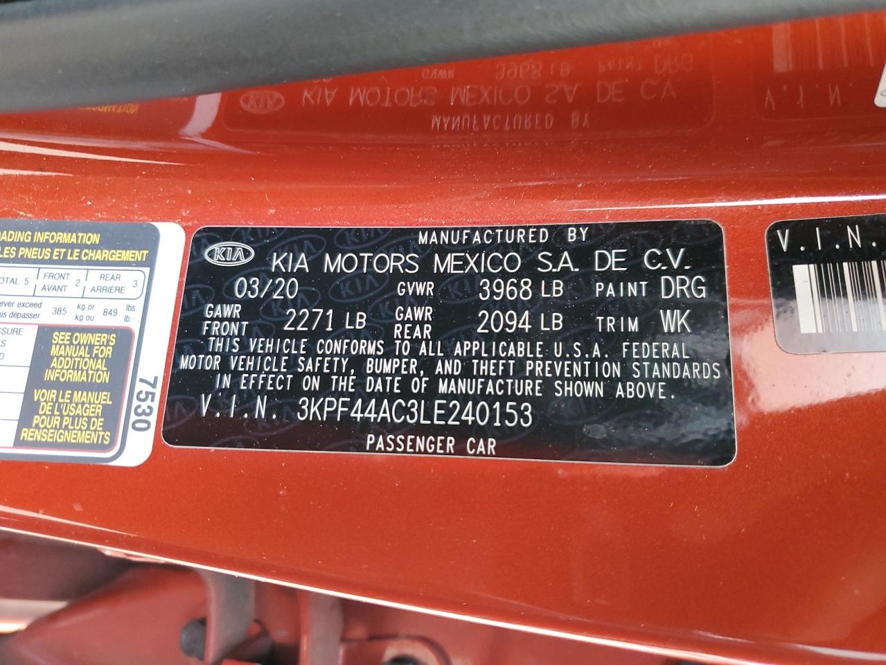 2020 Kia Forte - Image 14