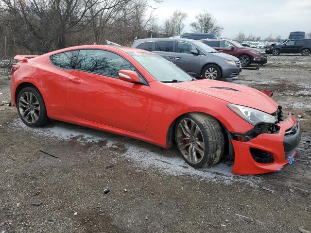  HYUNDAI GENESIS 2015 Червоний