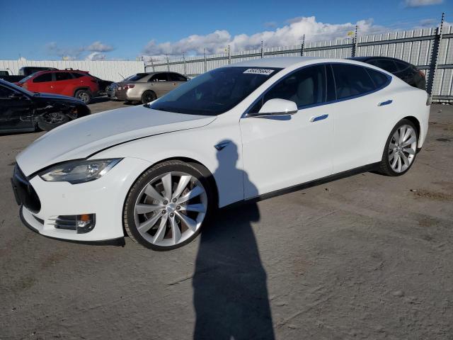 Хэтчбеки TESLA MODEL S 2013 Белый