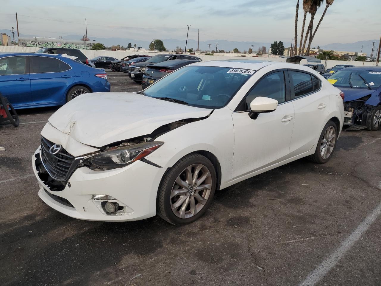 VIN JM1BM1W37E1113384 2014 MAZDA 3 no.1