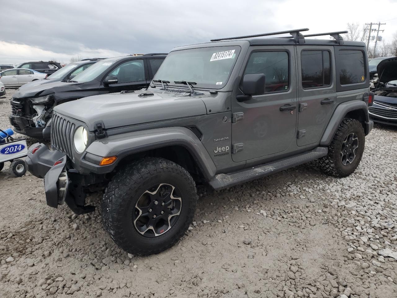 VIN 1C4HJXEN7JW221638 2018 JEEP WRANGLER no.1