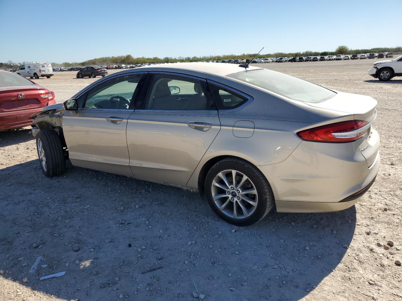 VIN 3FA6P0HDXHR124386 2017 FORD FUSION no.2