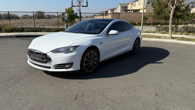 Хэтчбеки TESLA MODEL S 2013 Белый