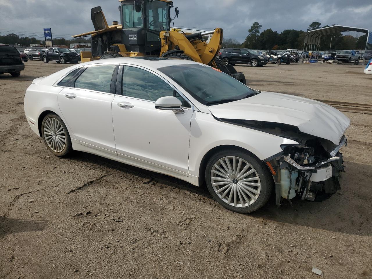 VIN 3LN6L5E94HR645201 2017 LINCOLN MKZ no.4