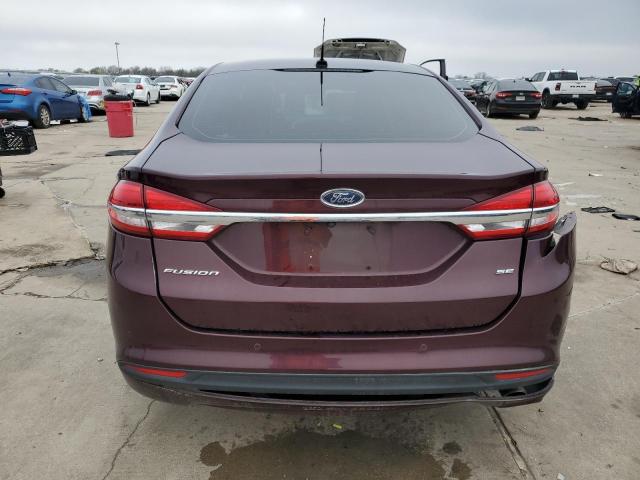  FORD FUSION 2017 Бургунді