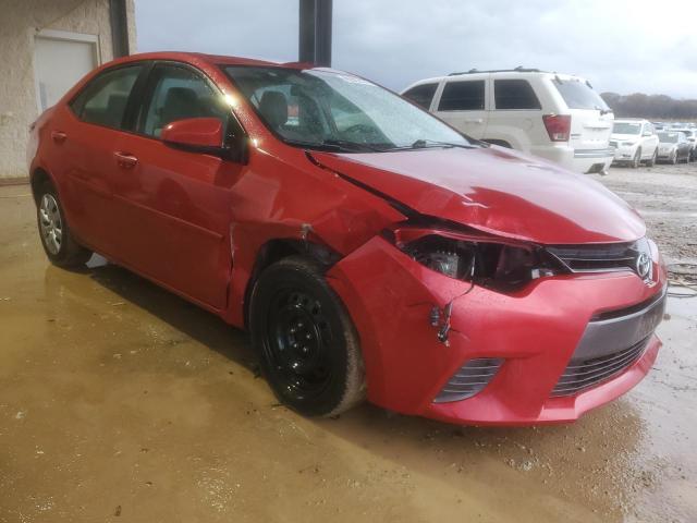 Sedans TOYOTA COROLLA 2016 Red