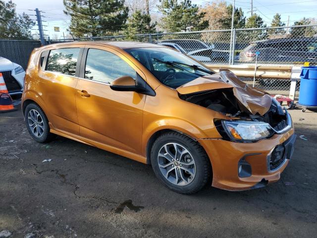 Хетчбеки CHEVROLET SONIC 2017 Коричневий