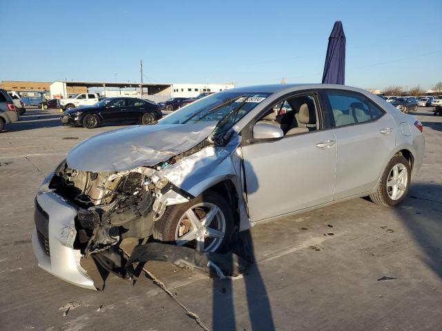  TOYOTA COROLLA 2016 Silver