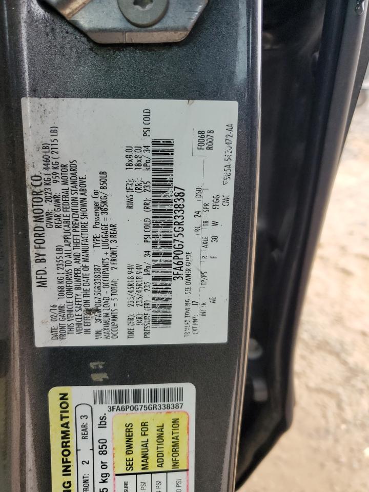 2016 Ford Fusion - Image 14