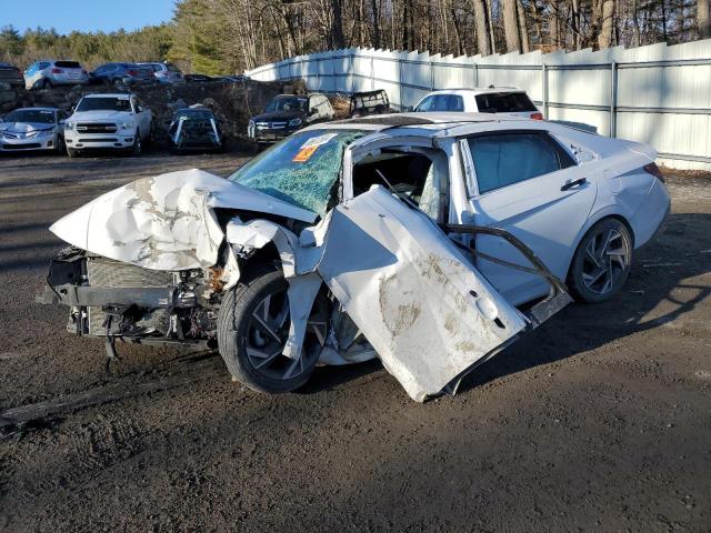 2024 Hyundai Elantra Limited for Sale in Center Rutland, VT - Biohazard/Chemical