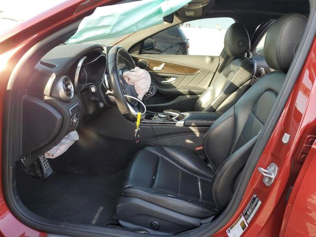  MERCEDES-BENZ C-CLASS 2016 Красный