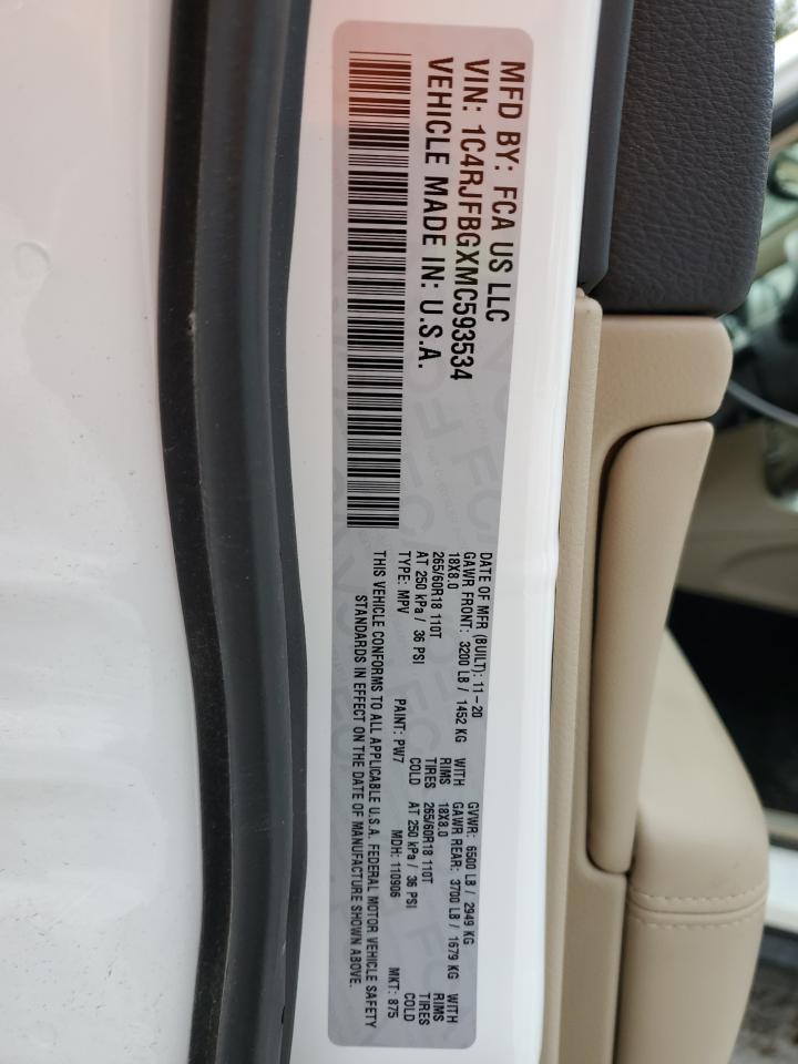 2021 Jeep Grand Cherokee - Image 14