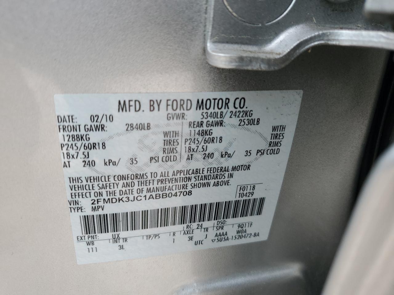 2010 Ford Edge - Image 16