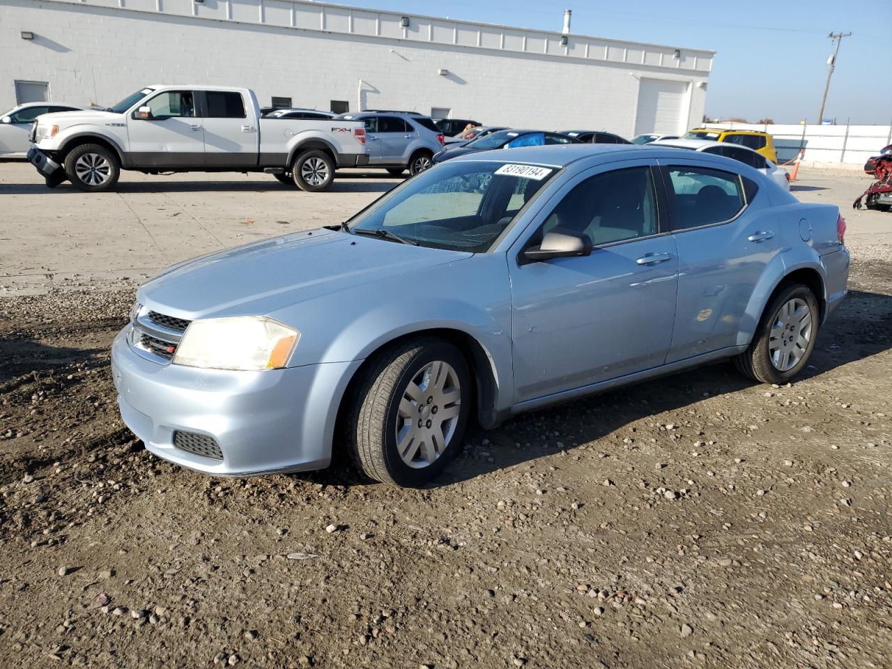 VIN 1C3CDZAB4DN614293 2013 DODGE AVENGER no.1