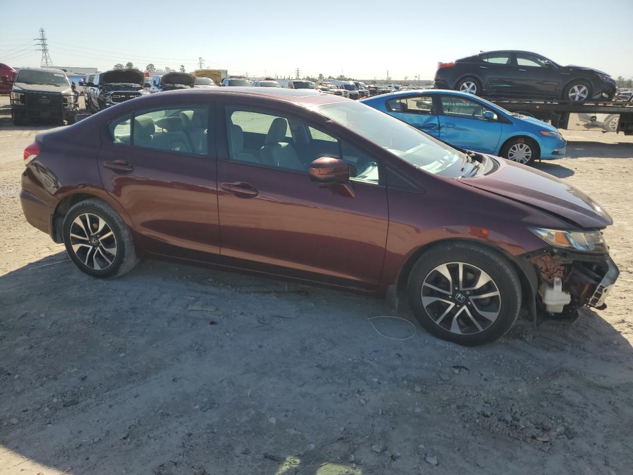 VIN 19XFB2F81FE010548 2015 HONDA CIVIC no.4