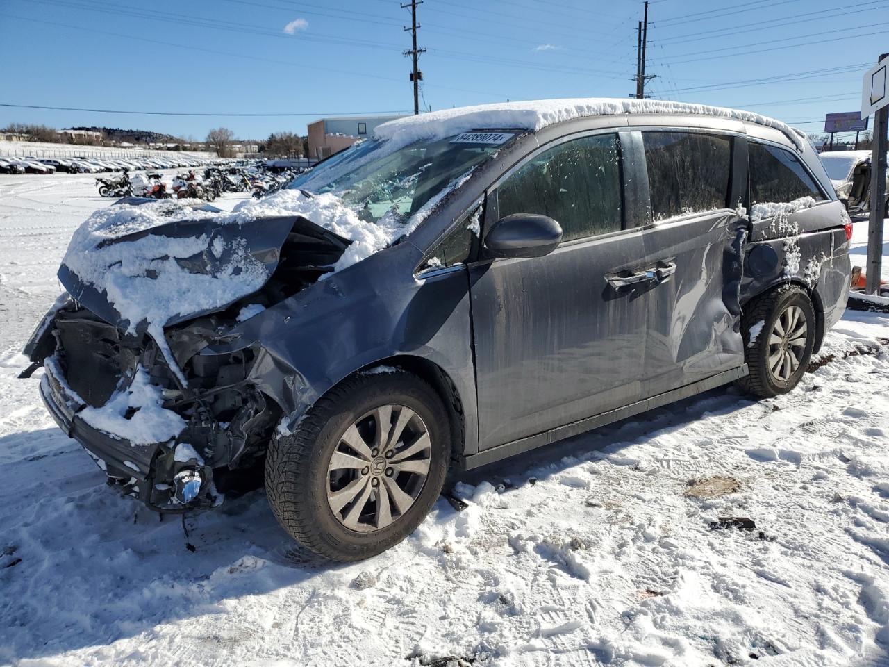 2016 Honda Odyssey Se de vânzare în Colorado Springs, CO - Front End