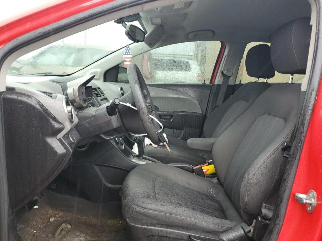  CHEVROLET SONIC 2015 Red