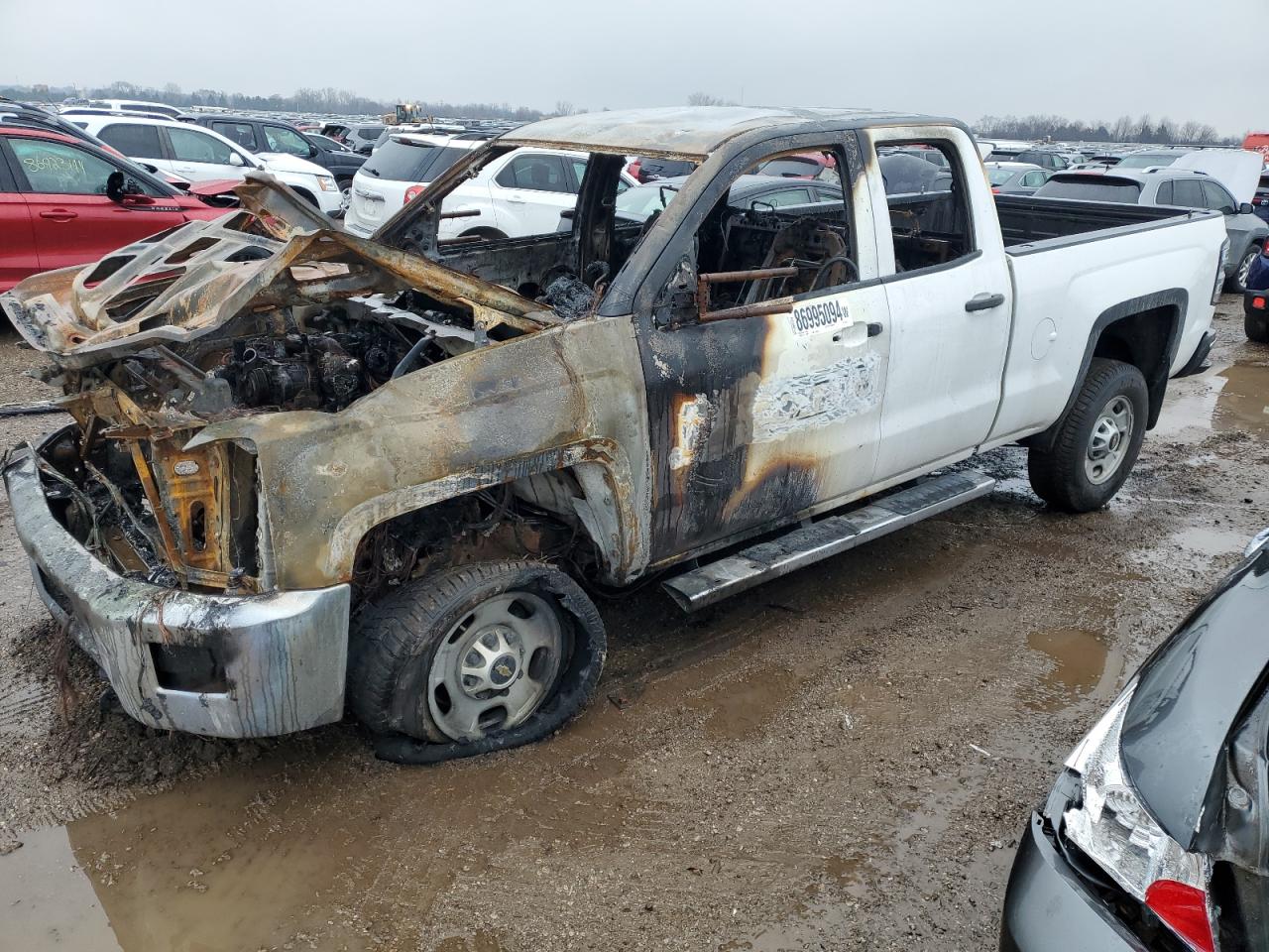 2015 Chevrolet Silverado K2500 Heavy Duty Lt იყიდება Elgin-ში, IL - Burn