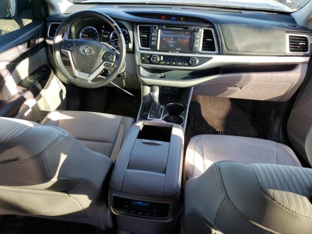  TOYOTA HIGHLANDER 2018 Szary