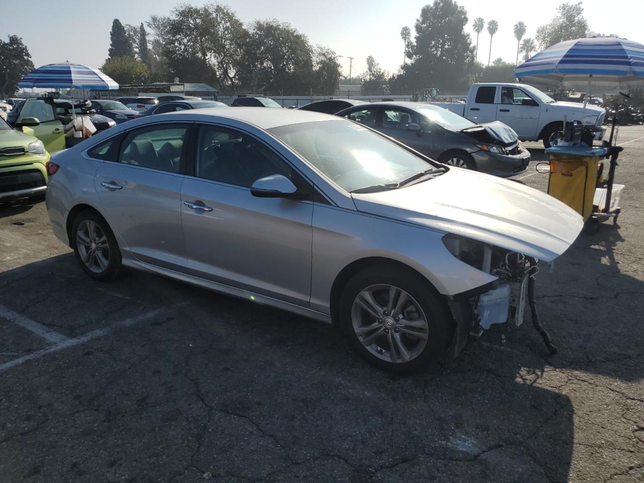 VIN 5NPE34AF8JH605010 2018 HYUNDAI SONATA no.4