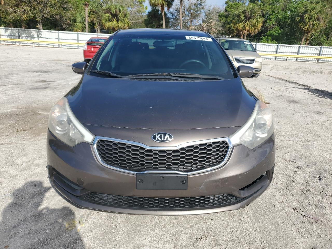 VIN KNAFX4A60E5153386 2014 KIA FORTE no.5