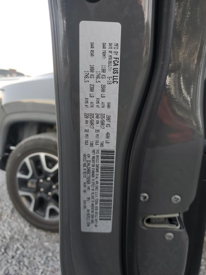 2019 Jeep Compass Sport VIN: 3C4NJDAB6KT792669 Lot: 83005264