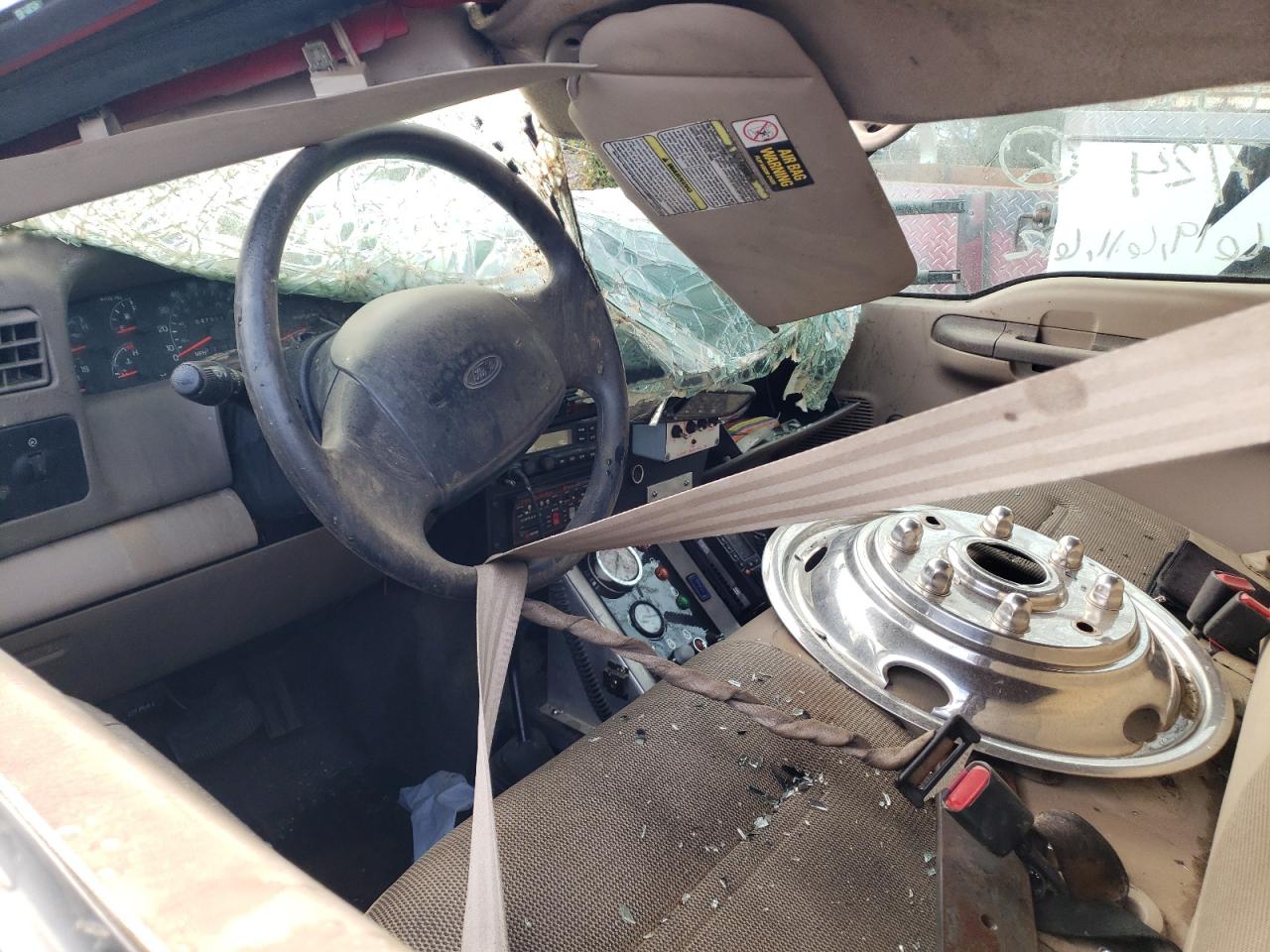 2001 Ford F550 Super Duty VIN: 1FDAW57F91EA04073 Lot: 84054954