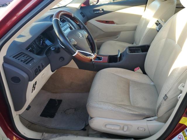  LEXUS ES350 2012 Burgundy