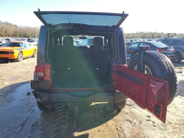  JEEP WRANGLER 2012 Red