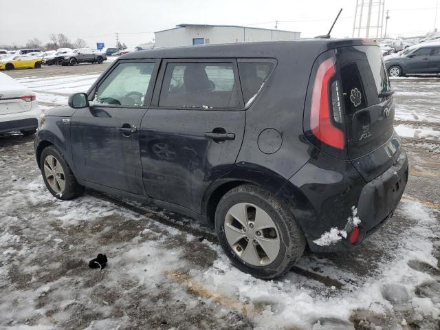  KIA SOUL 2016 Чорний