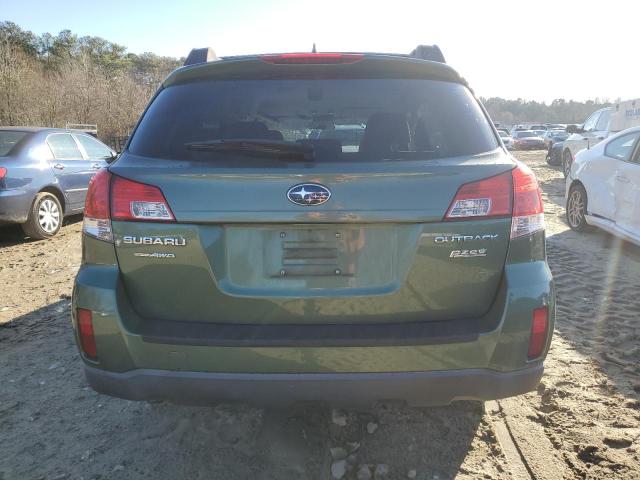  SUBARU OUTBACK 2014 Zielony