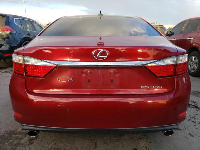 Sedans LEXUS ES350 2013 Czerwony