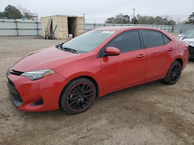  TOYOTA COROLLA 2018 Czerwony