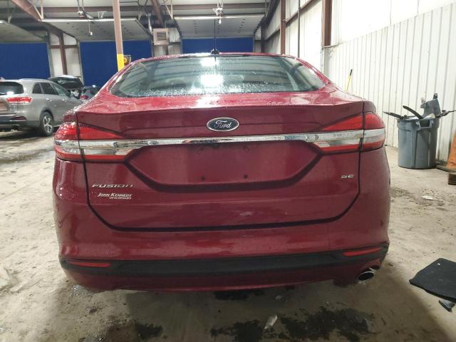  FORD FUSION 2017 Red