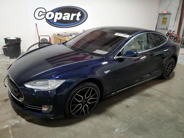 Хэтчбеки TESLA MODEL S 2013 Синий