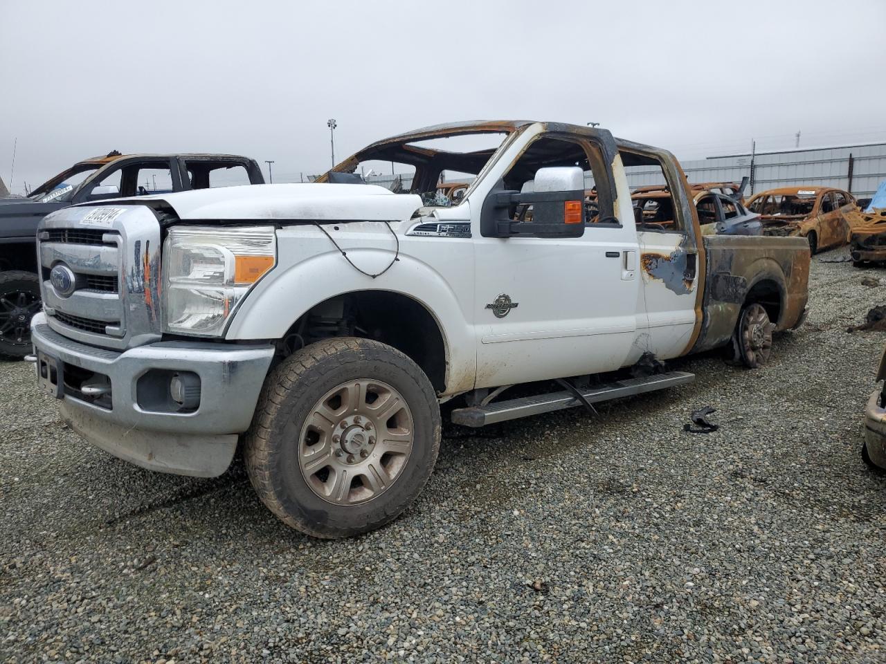 2014 Ford F250 Super Duty продається в Antelope, CA - Burn