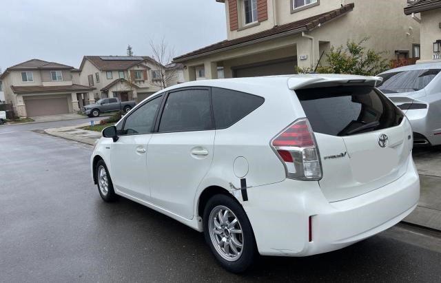 Crossovers TOYOTA PRIUS 2015 White