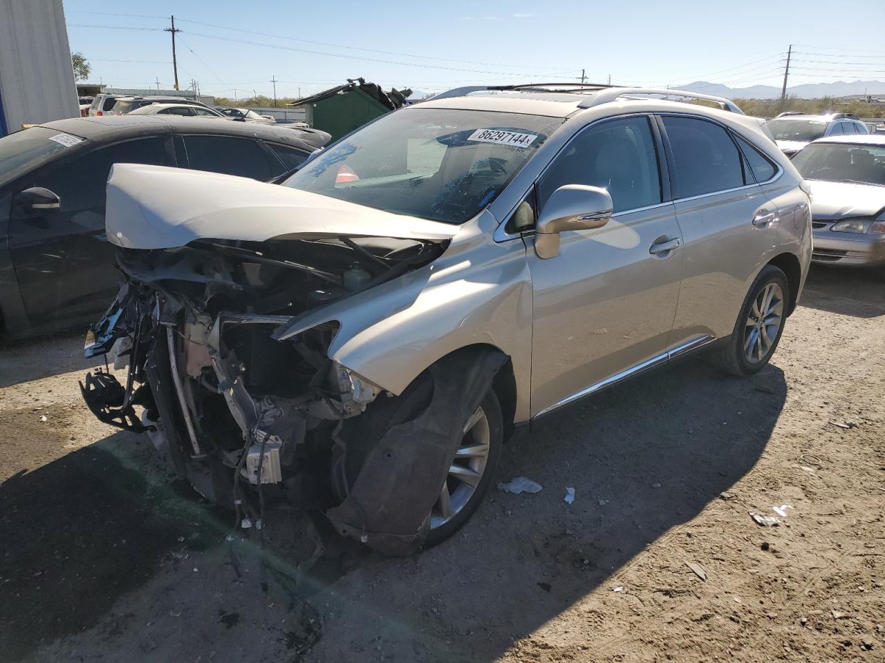 VIN 2T2ZK1BA3FC176306 2015 LEXUS RX350 no.1